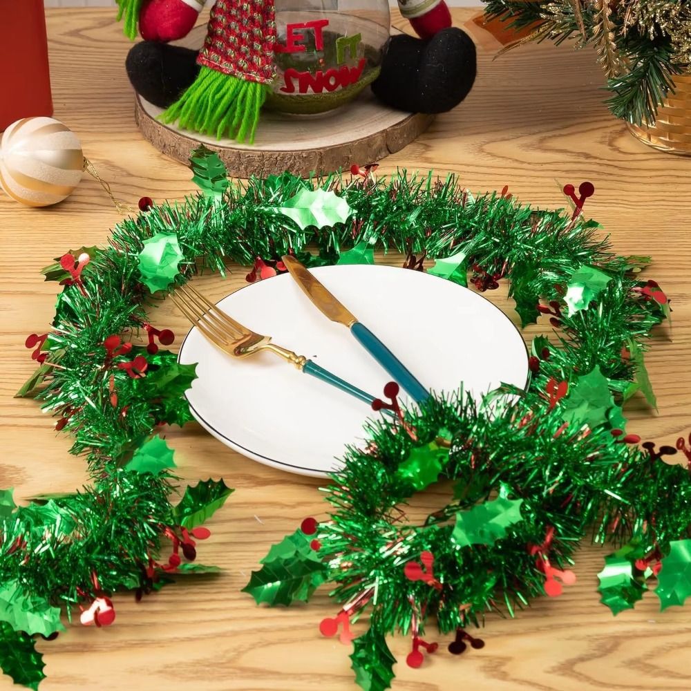 2PCS Reusable 2M Christmas Gar - đánh giá và giá Tinsel Garland Decoration