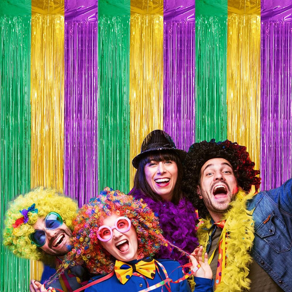 Party Backdrop Fringe Tinsel C - đánh giá và giá Tinsel Garland Decoration