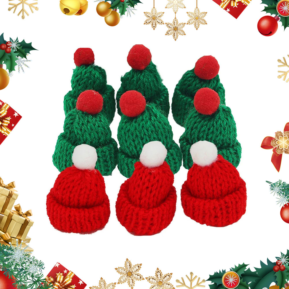 10Pcs 3.5x5cm Mini Christmas K - đánh giá và giá Santa Hat Plush