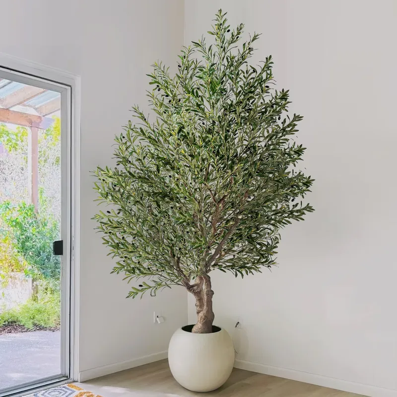 TikTok big artificial olive tr - đánh giá và giá Christmas Tree Artificial