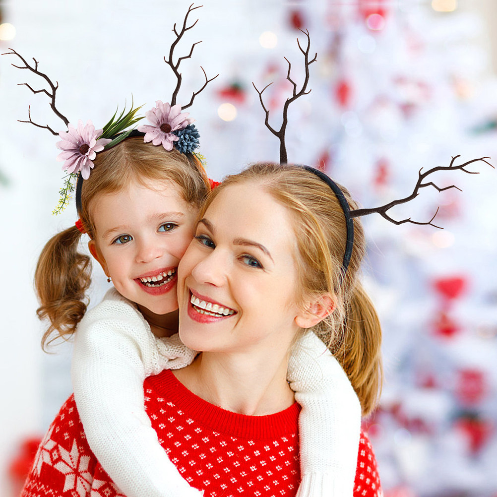 16Pcs Christmas Antler Headban - đánh giá và giá Reindeer Antlers Headband