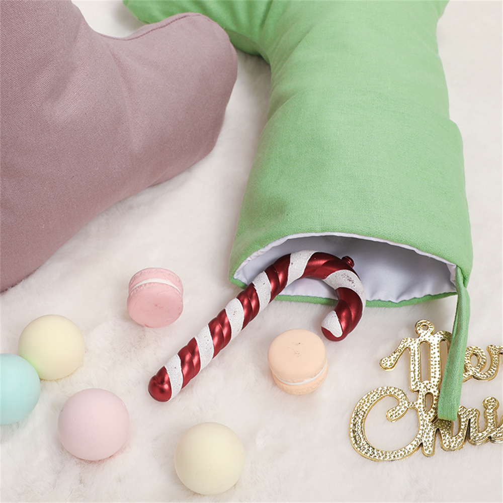Linen Christmas Stocking Xmas  - đánh giá và giá Christmas Stocking Hanging