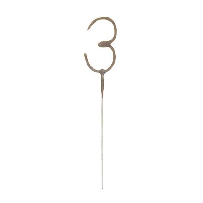 Number 3 Sparkler Flame Candle - đánh giá và giá Holiday Candle Set
