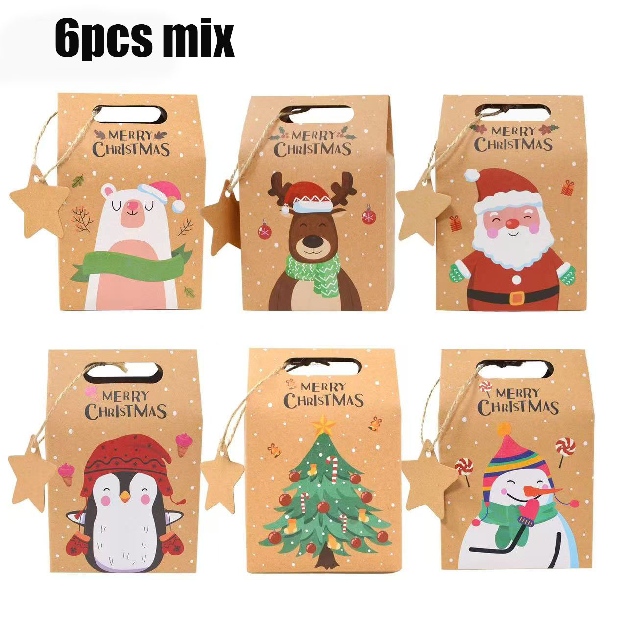 Christmas cookie bags candy bo - đánh giá và giá Advent Calendar Gift