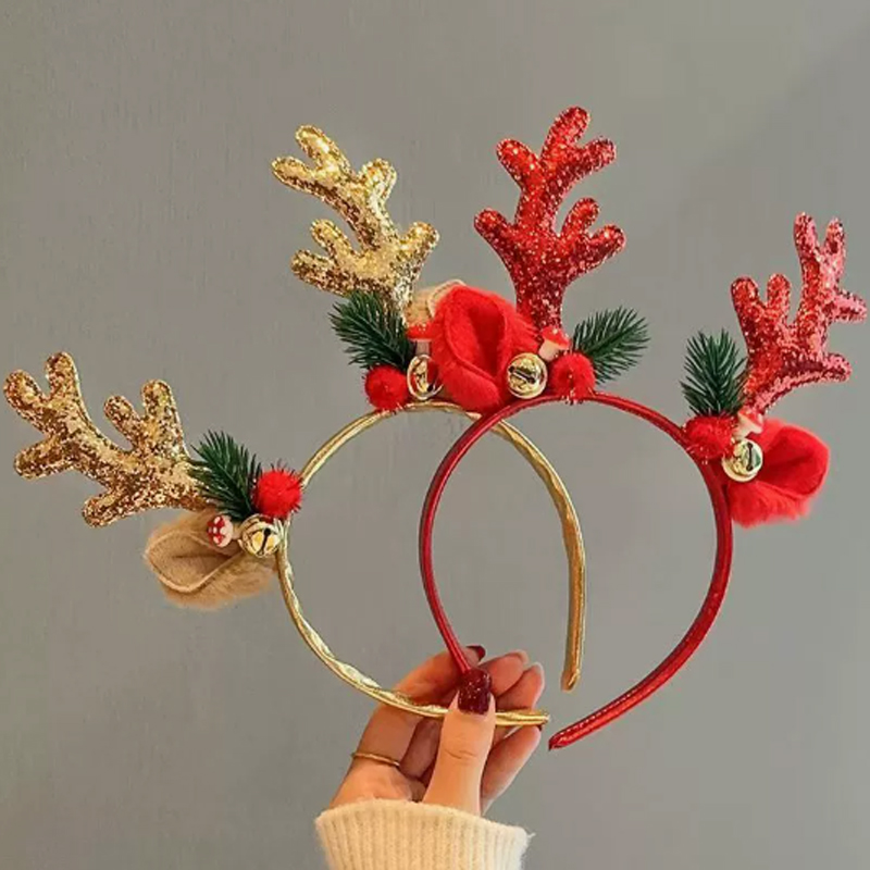 Christmas Glitter Deer Antlers - đánh giá và giá Reindeer Antlers Headband