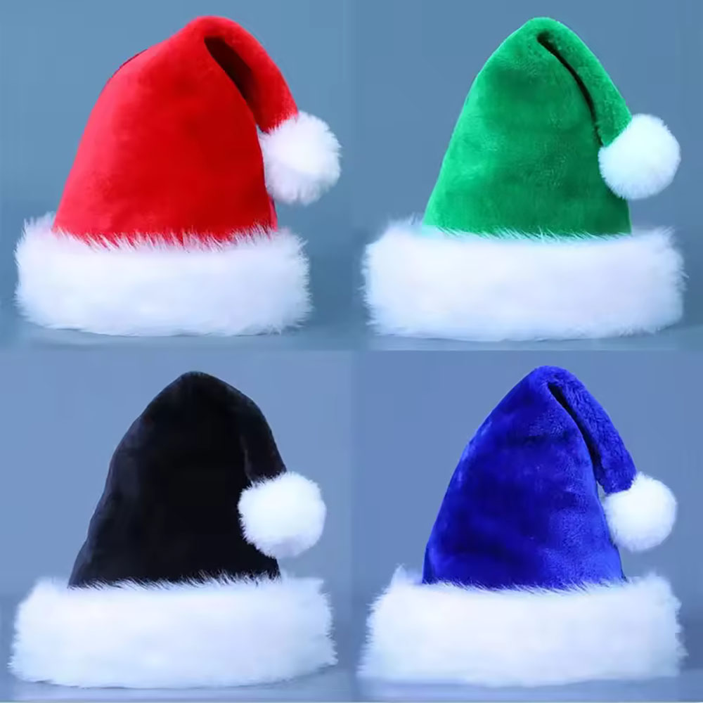 New Christmas Hat Adults Child - đánh giá và giá Santa Hat Plush