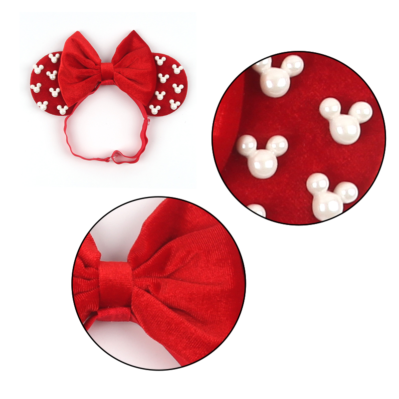 Cute Adjustable Mouse Ears Hea - đánh giá và giá Ribbon Bow Gift