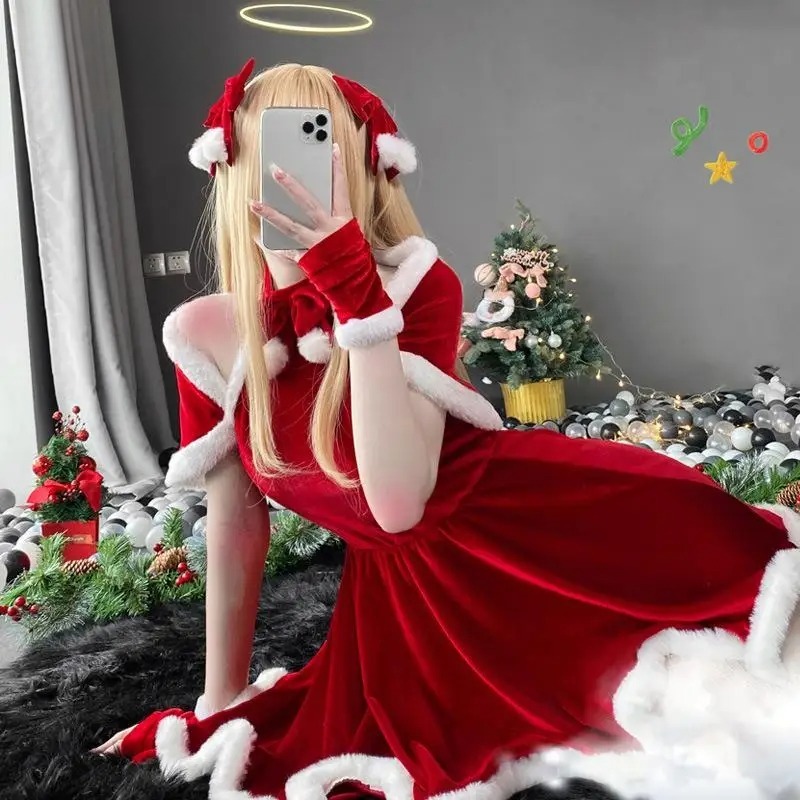 Christmas Cosplay Costume Dres - đánh giá và giá Elf Costume Christmas