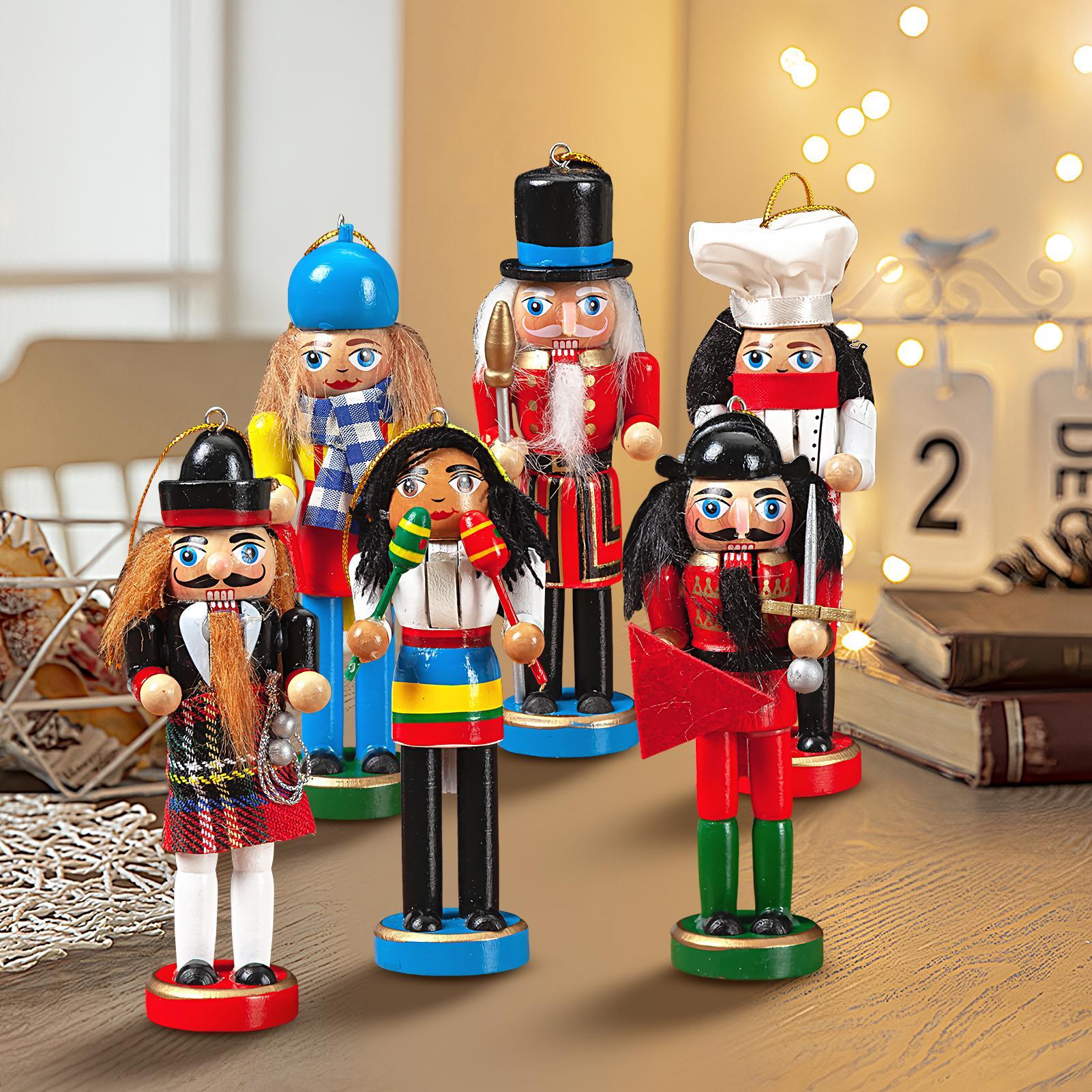 Nutcracker Christmas Decor 6 P - đánh giá và giá Nutcracker Figurine