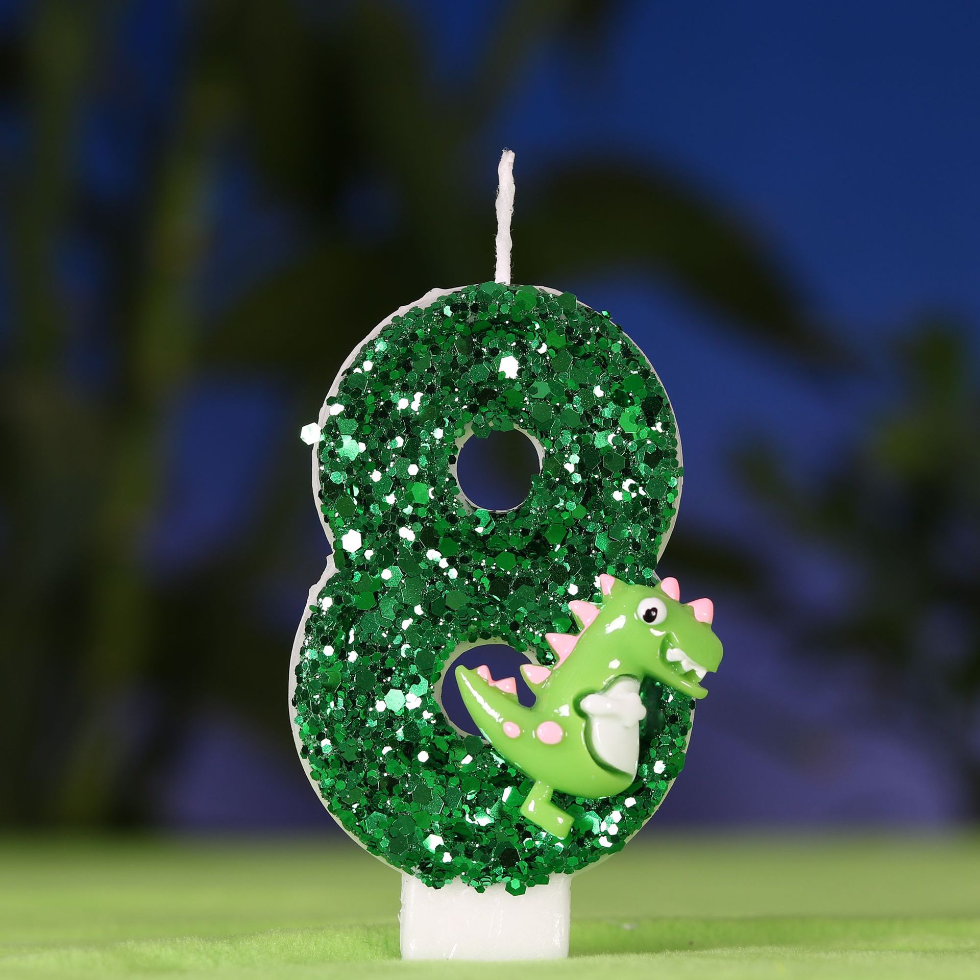 Cartoon Dinosaur Digital Birth - đánh giá và giá Holiday Candle Set