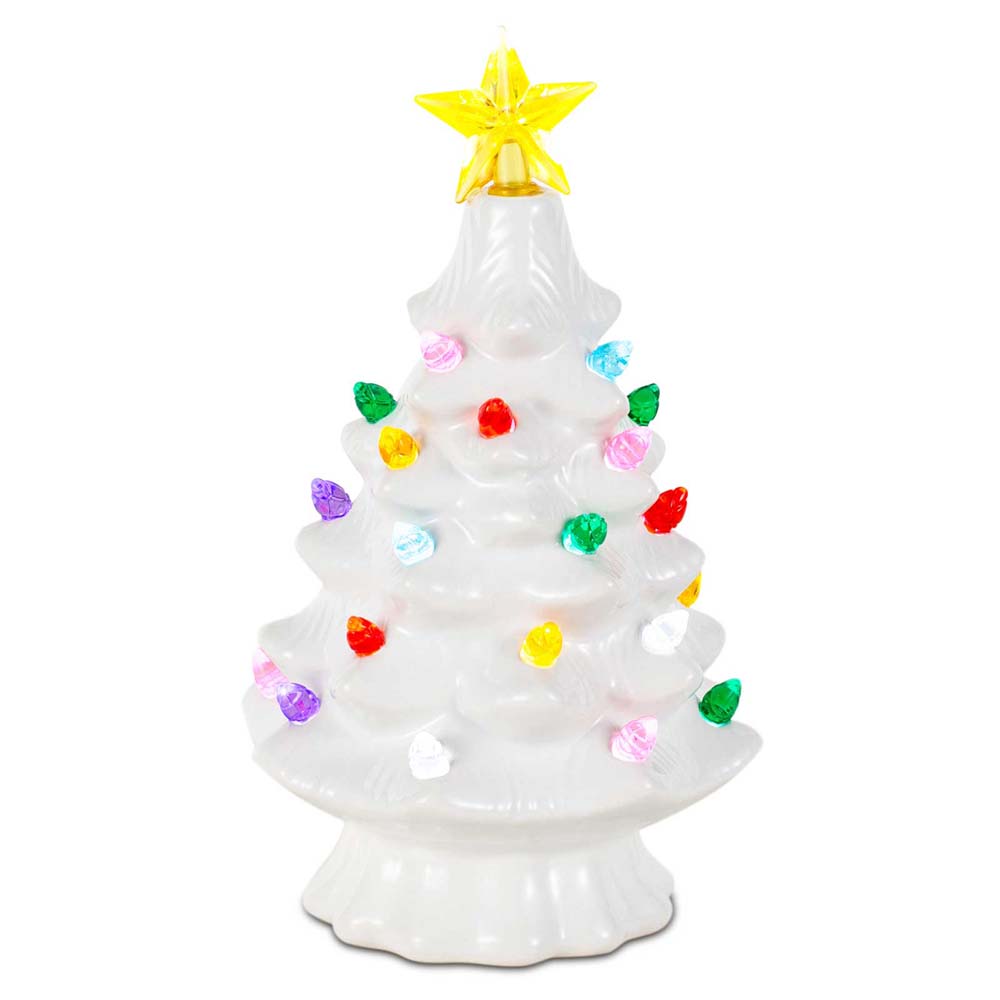7 Inch Ceramic Christmas Villa - đánh giá và giá Star Tree Topper