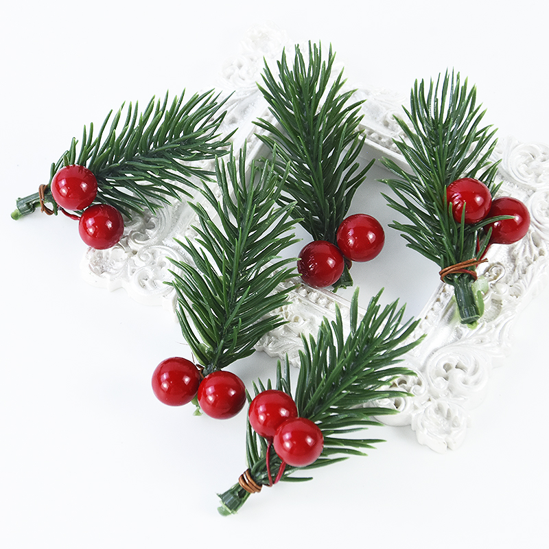 10pcs Christmas Berry Pine Con - đánh giá và giá Christmas Wreath Fake