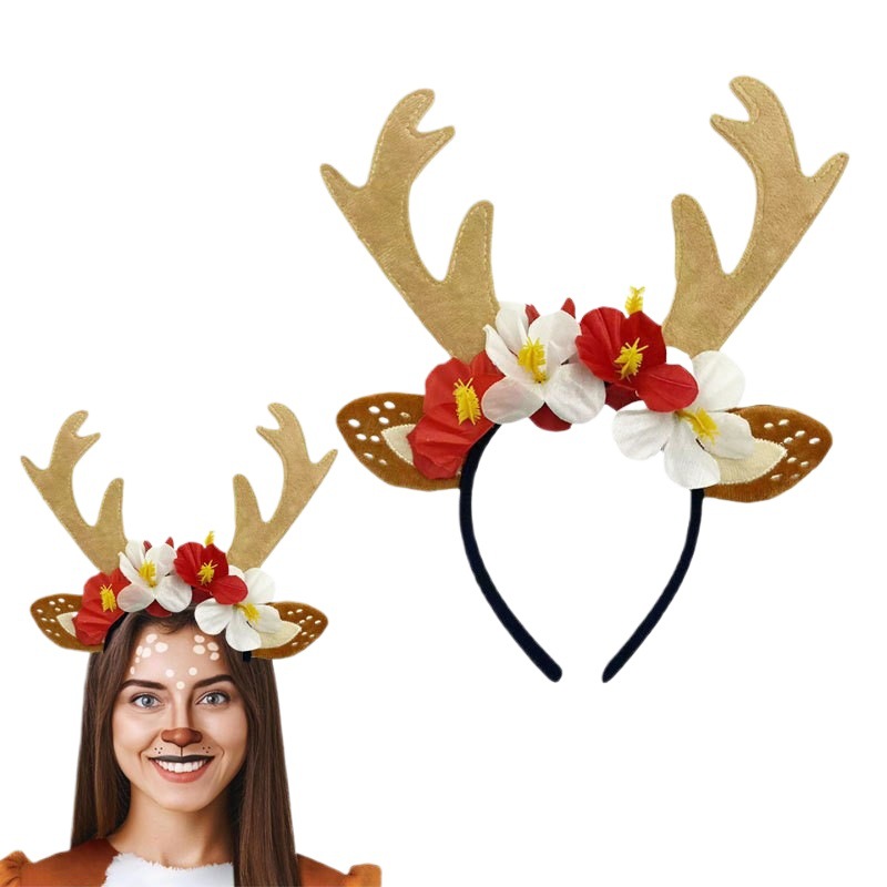 Reindeer Costume Set Tutu Skir - đánh giá và giá Reindeer Antlers Headband