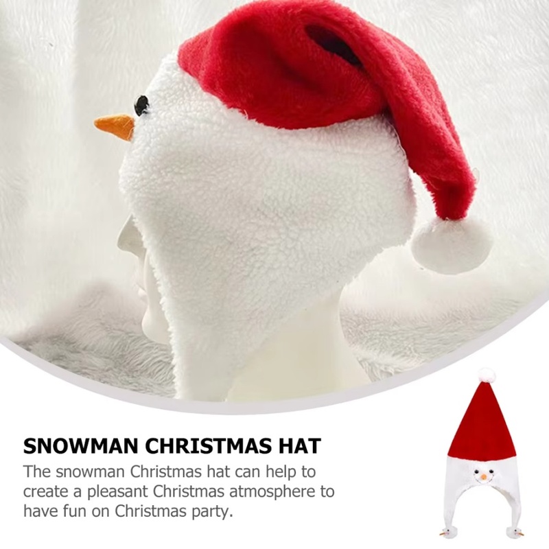1pc Christmas Snowman Hat Plus - đánh giá và giá Santa Hat Plush