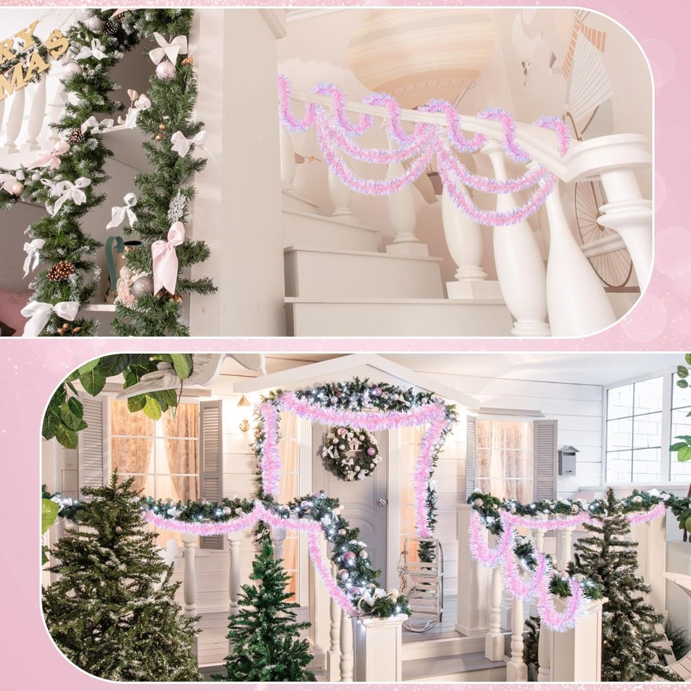 2M/9CM Christmas Decorations S - đánh giá và giá Tinsel Garland Decoration