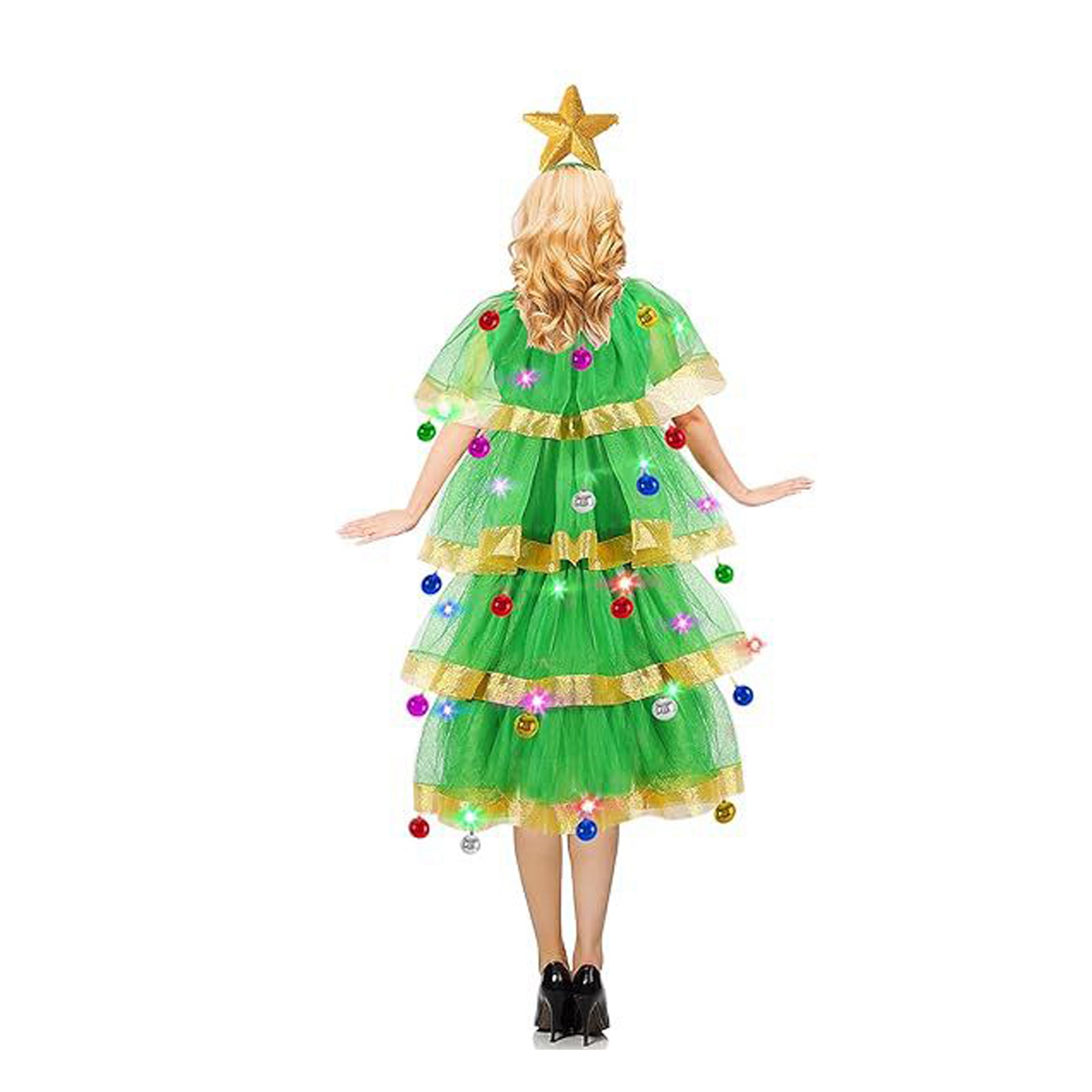 Christmas Lady Christmas Tree  - đánh giá và giá Elf Costume Christmas