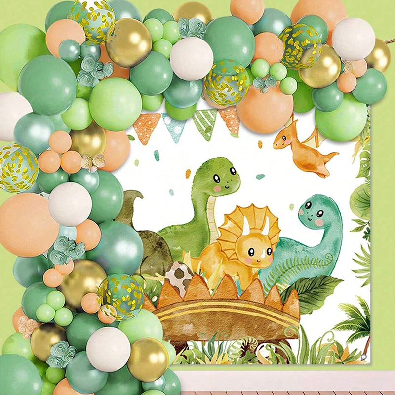 Dinosaur Balloon Set Arch for  - đánh giá và giá Tinsel Garland Decoration