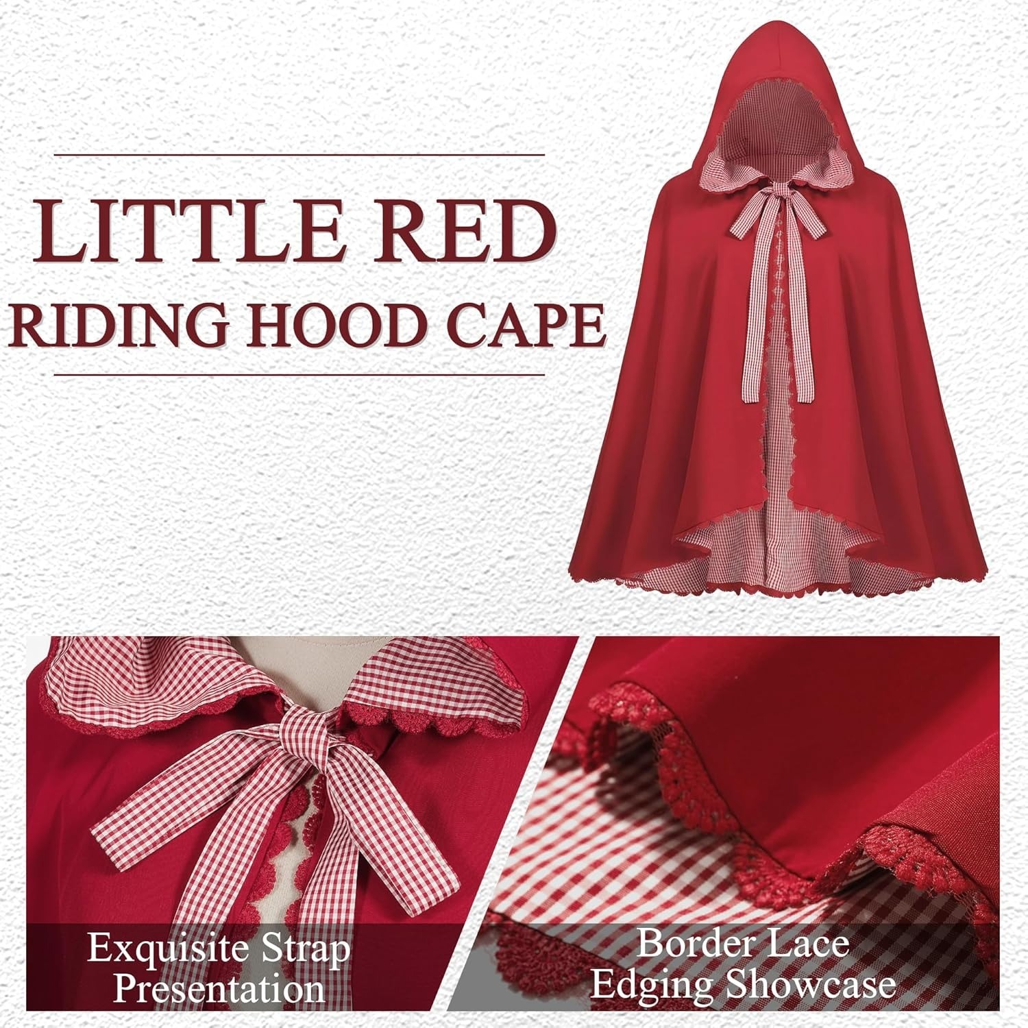 Red Plaid Cape Women's Double  - đánh giá và giá Christmas Throw Blanket