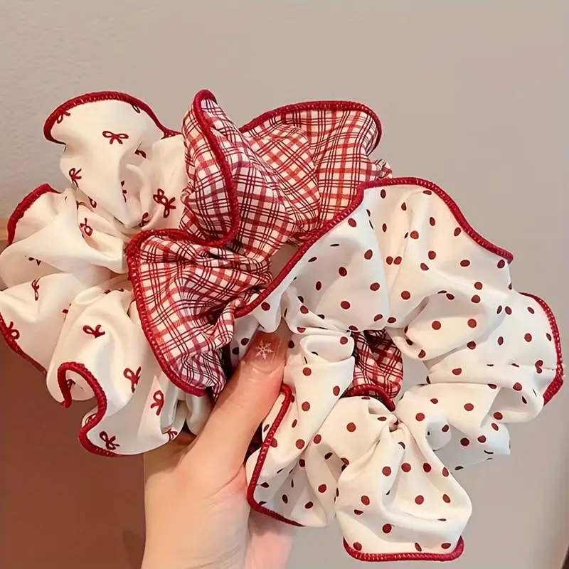 3 Pcs Sweet Red Dot Bowknot Pl - đánh giá và giá Christmas Throw Blanket