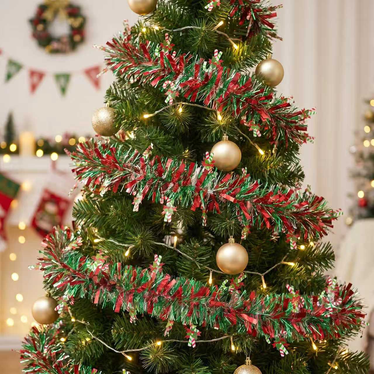 2M Christmas Tinsel Garland Ir - đánh giá và giá Tinsel Garland Decoration