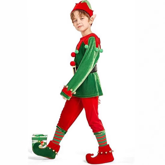 Christmas Elf Costume Set Gree - đánh giá và giá Elf Costume Christmas