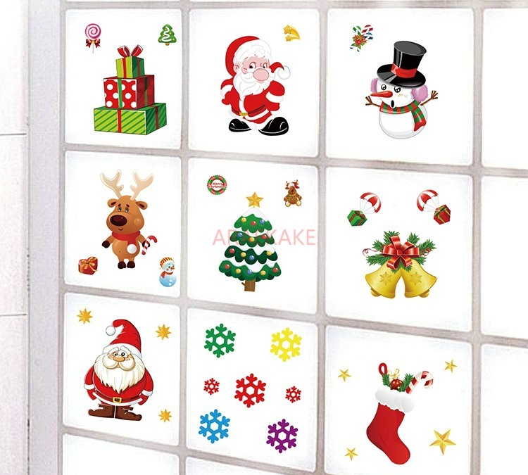 1PCS Removable Christmas Stati - đánh giá và giá Snowflake Window Decal