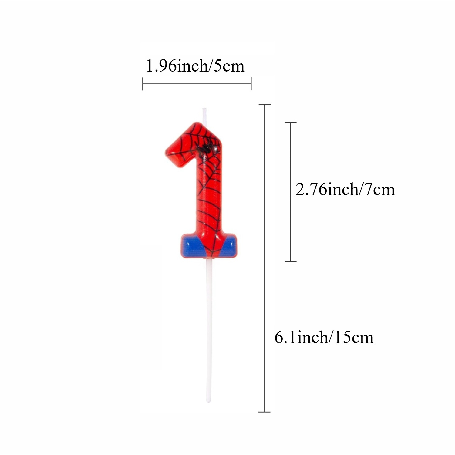 Spider Party 0-9 Birthday Cand - đánh giá và giá Holiday Candle Set