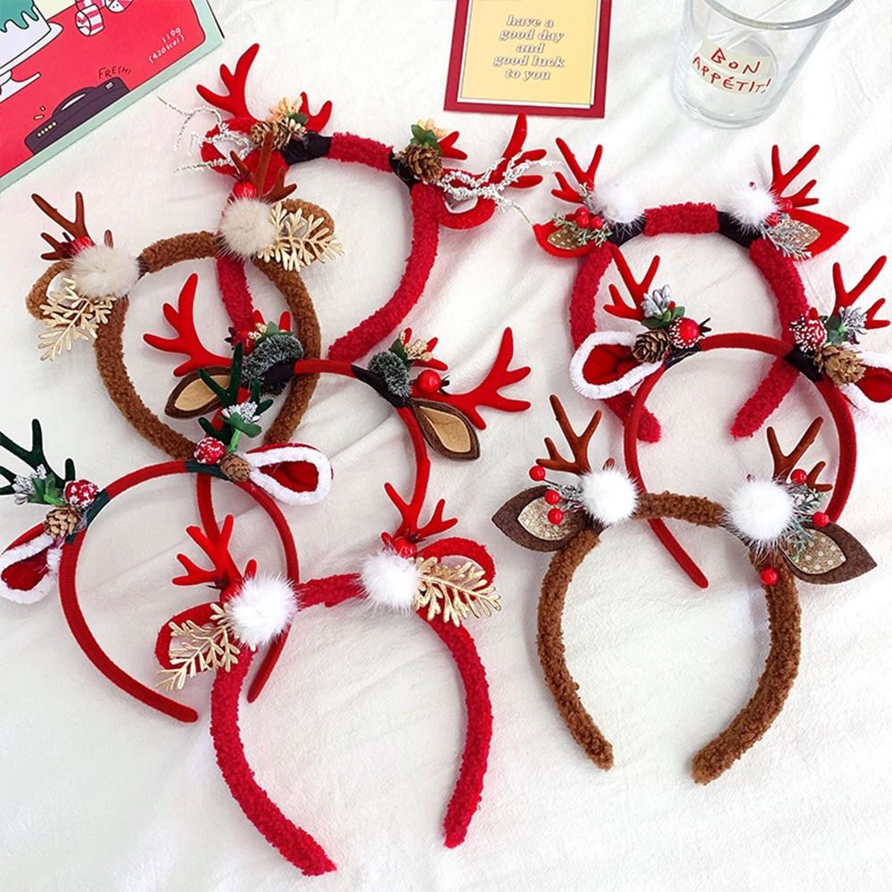 Christmas Decoration Christmas - đánh giá và giá Reindeer Antlers Headband